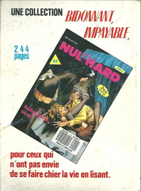Verso de l'album Maniak Tome 13 Maniaque en fuite