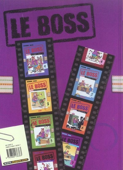 Verso de l'album Le Boss Tome 7 Délocalisons !