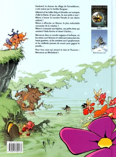 Verso de l'album Les Brumes du Miroboland Tome 2 Le secret de Fènwik