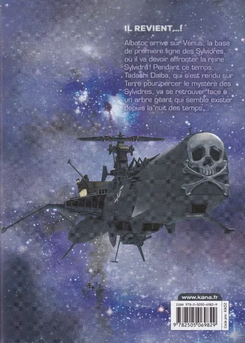 Verso de l'album Capitaine Albator - Dimension voyage 5