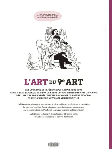 Verso de l'album L'Art du 9e art