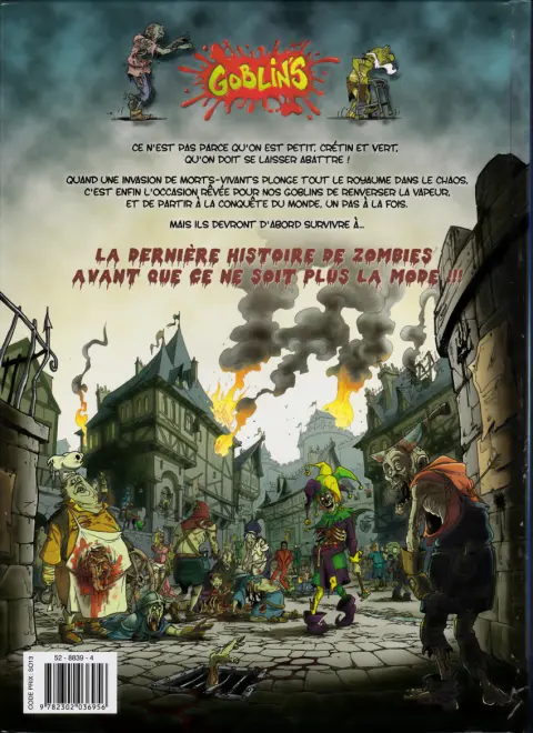 Verso de l'album Goblin's Tome 7 Mort et vif
