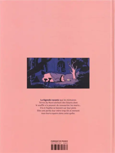 Verso de l'album Le souffle du géant
