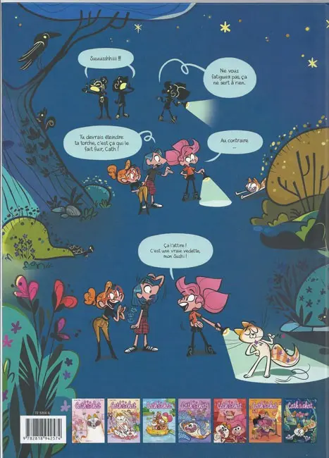 Verso de l'album Cath & son chat Tome 7