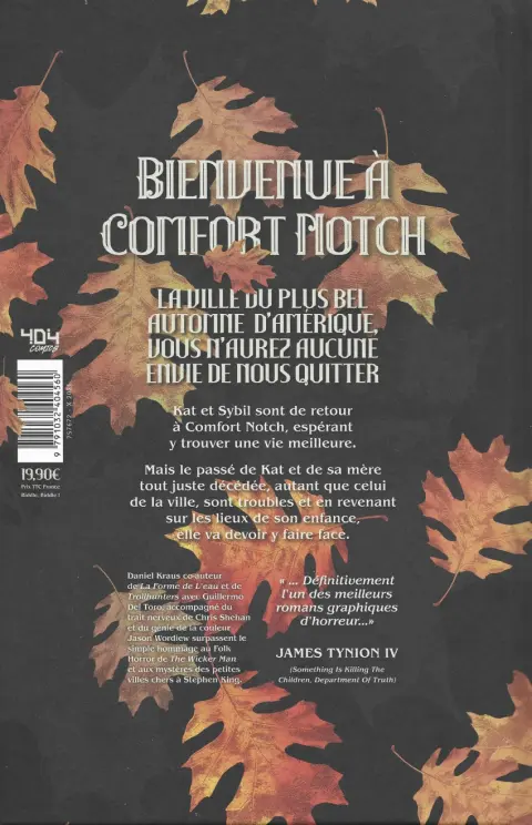 Verso de l'album Automnal