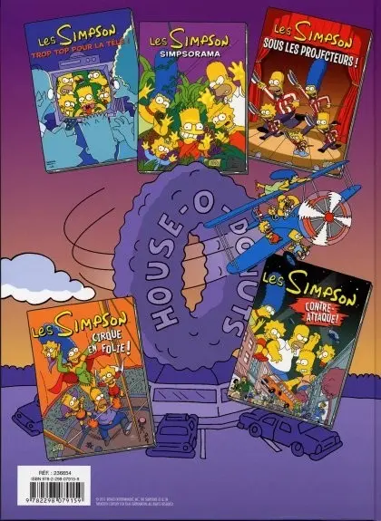 Verso de l'album Les Simpson Tome 16 Wing Ding