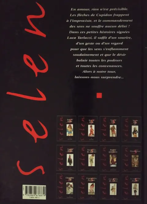Verso de l'album Selen présente... Tome 9 Tentatives de charme