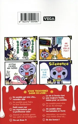 Verso de l'album Zozo Zombie Vol. 2