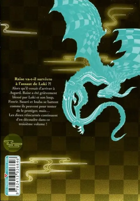 Verso de l'album Raisekamika 3