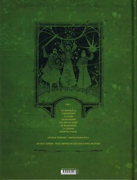 Verso de l'album Aristophania Tome 3 La Source Aurore