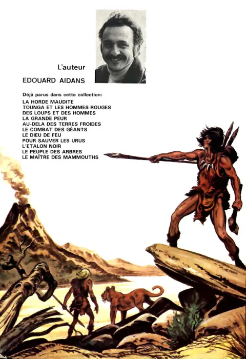 Verso de l'album Tounga Tome 6 Le combat des géants