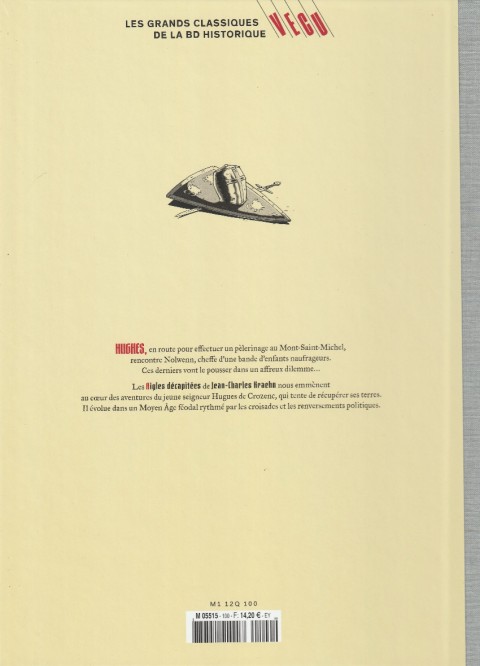 Verso de l'album Les grands Classiques de la BD Historique Vécu - La Collection Tome 101 Les Aigles décapitées - Tome IV : L'Hérétique