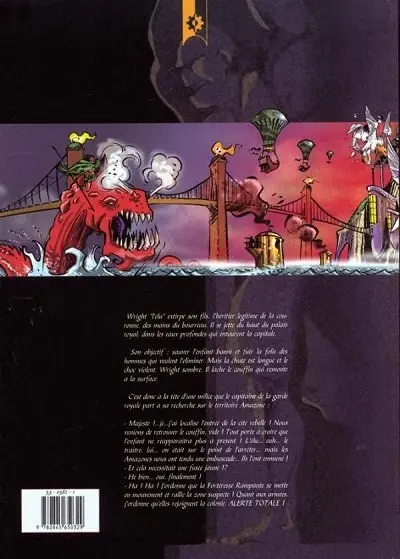 Verso de l'album Cœur de royaume Tome 2 Amazones