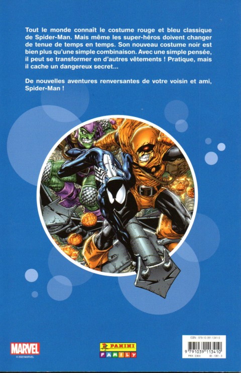 Verso de l'album Les fantastiques aventures de Spider-Man 5 Victimes de la mode