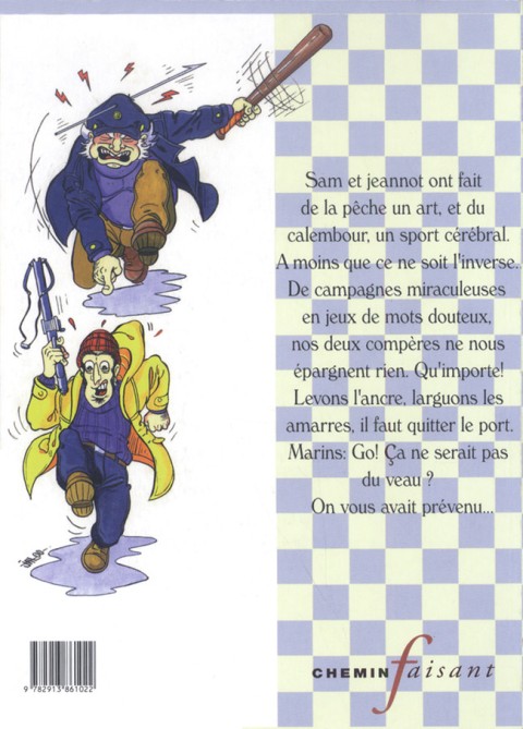 Verso de l'album Les aventures de Sam & Jeannot 1 Marinades