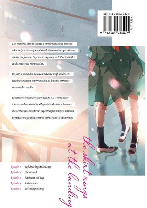 Verso de l'album Légères sur le dancefloor 1