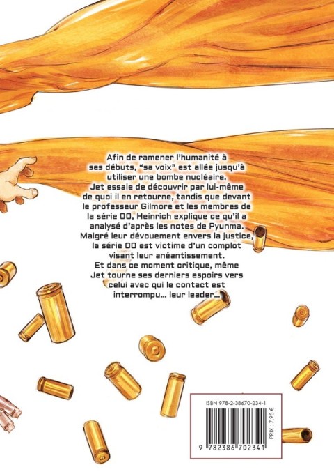 Verso de l'album 009 Re:Cyborg 4