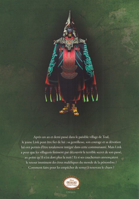 Verso de l'album The Legend of Zelda - Twilight Princess 1