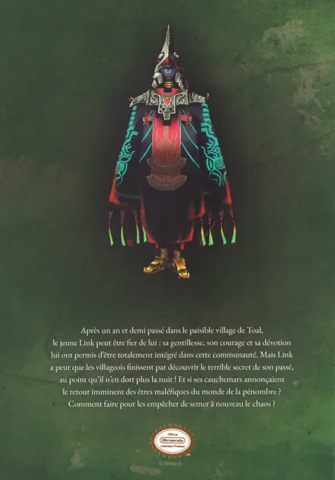 Verso de l'album The Legend of Zelda - Twilight Princess 1