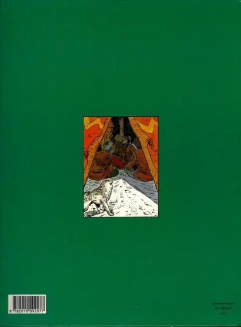 Verso de l'album Les aventures de Croc-Blanc Tome 1 Croc-Blanc
