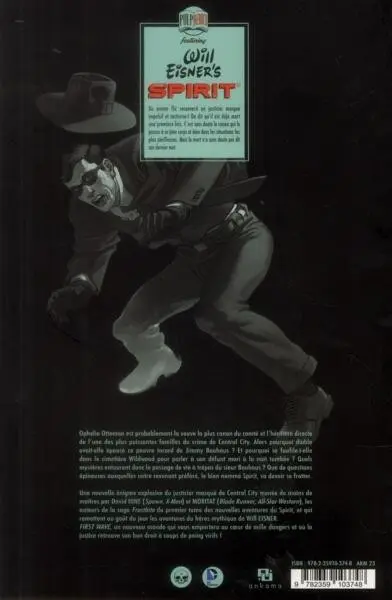 Verso de l'album First Wave featuring The Spirit Tome 2
