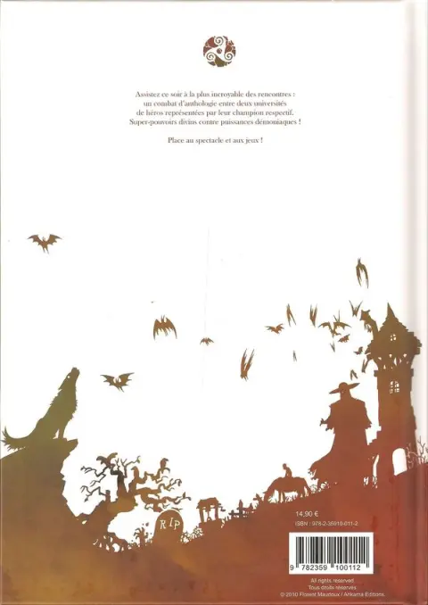 Verso de l'album Freaks' Squeele Tome 3 Le Tango de la Mort