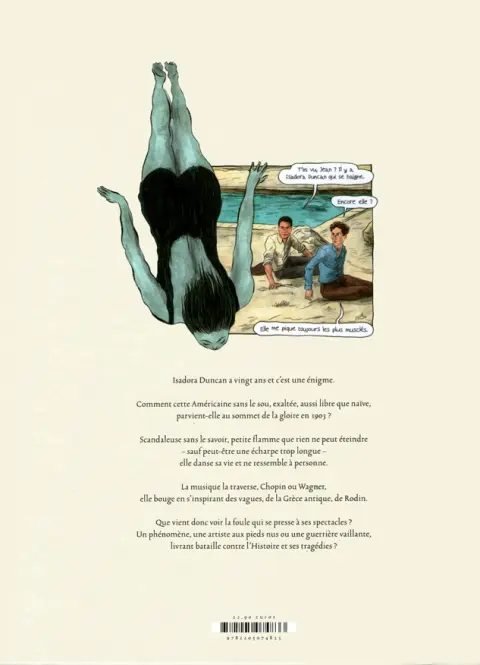 Verso de l'album Isadora