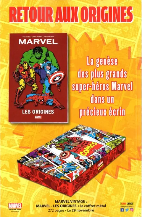 Verso de l'album Marvel Universe Tome 2 Étrange alliance