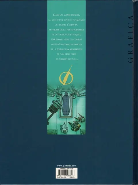 Verso de l'album Metronom' Tome 2 Station orbitale