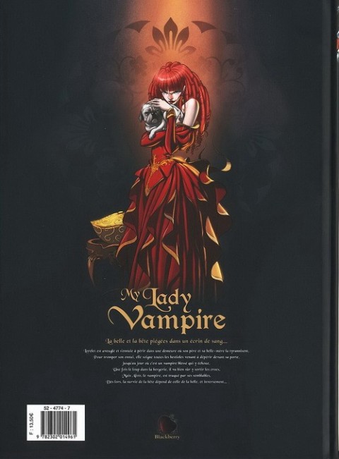 Verso de l'album My Lady Vampire 1 Deviens ma proie