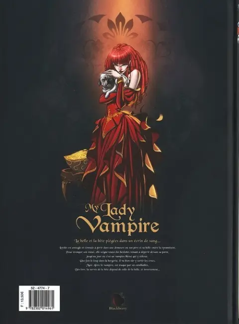 Verso de l'album My Lady Vampire 1 Deviens ma proie