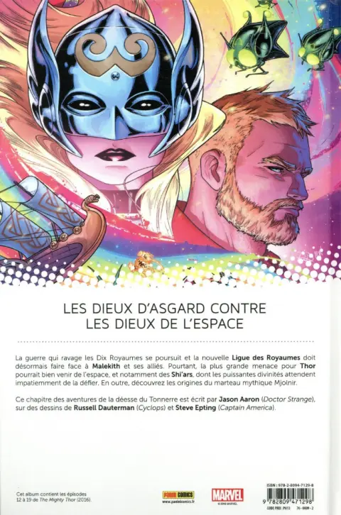 Verso de l'album All-New Thor Tome 3