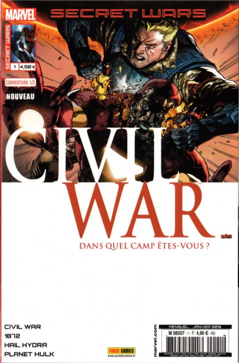 Secret Wars : Civil War Tome 1 Pourparlers