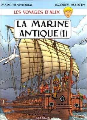Couverture de l'album Les Voyages d'Alix Tome 3 La Marine antique (1)