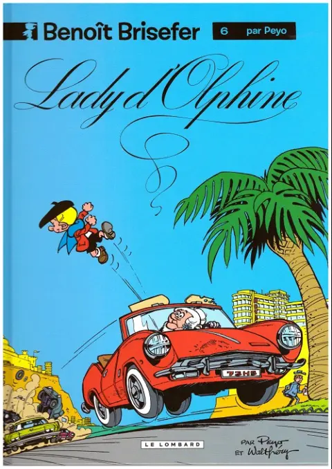 Couverture de l'album Benoît Brisefer Tome 6 Lady d'Olphine