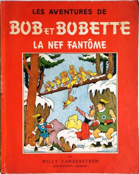 Couverture de l'album Bob et Bobette Tome 9 La nef fantôme