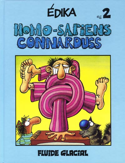 Couverture de l'album Édika Tome 2 Homo-Sapiens Connarduss