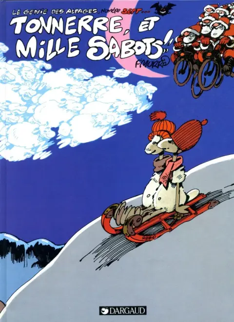 Couverture de l'album Le Génie des Alpages Tome 7 Tonnerre, et mille sabots !!