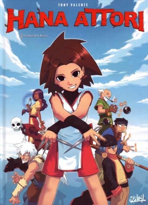 Couverture de l'album Hana Attori Tome 1 Irréductibles ninjas