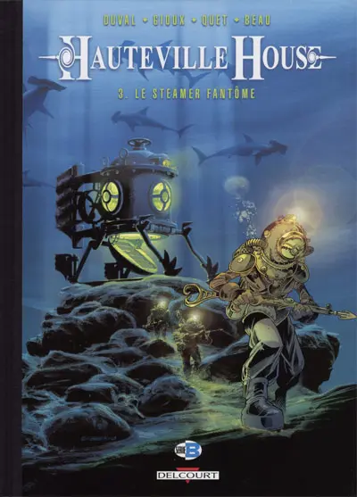 Couverture de l'album Hauteville House Tome 3 Le Steamer fantôme