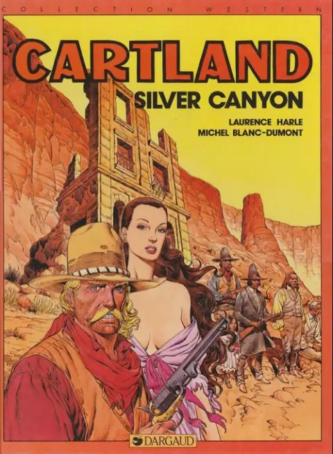Couverture de l'album Jonathan Cartland Tome 7 Silver canyon