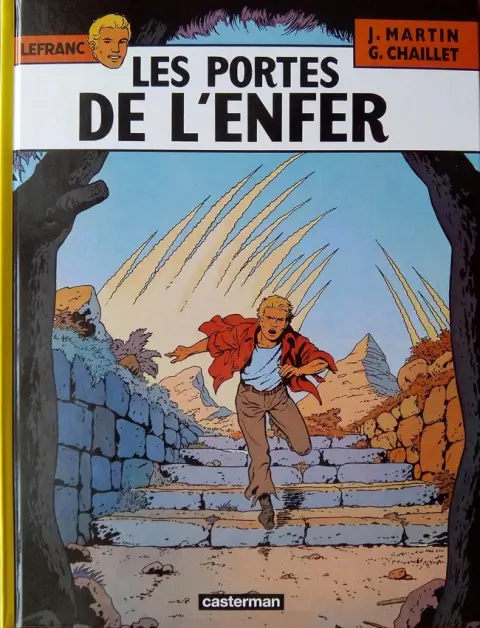 Couverture de l'album Lefranc Tome 5 Les portes de l'enfer