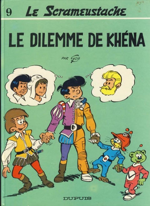Couverture de l'album Le Scrameustache Tome 9 Le dilemme de Khéna