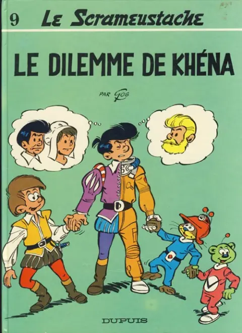 Couverture de l'album Le Scrameustache Tome 9 Le dilemme de Khéna