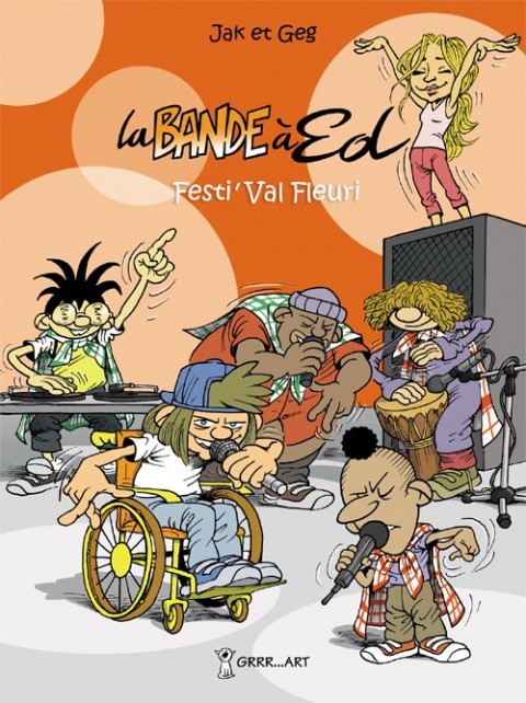 Couverture de l'album La Bande à Ed Tome 3 Festi'Val Fleuri