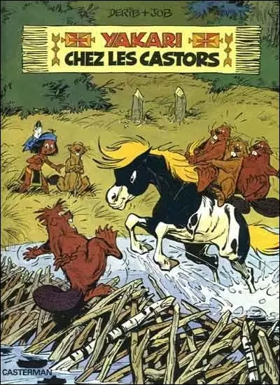 Couverture de l'album Yakari Tome 3 Yakari chez les castors