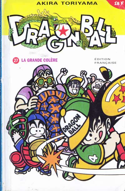 Couverture de l'album Dragon Ball Tome 27 La grande colère