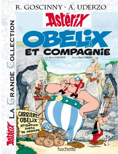 Couverture de l'album Astérix La Grande Collection Tome 23 Obélix et compagnie