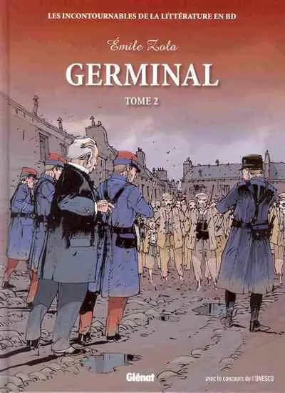 Les Incontournables de la littérature en BD Tome 21 Germinal - tome 2