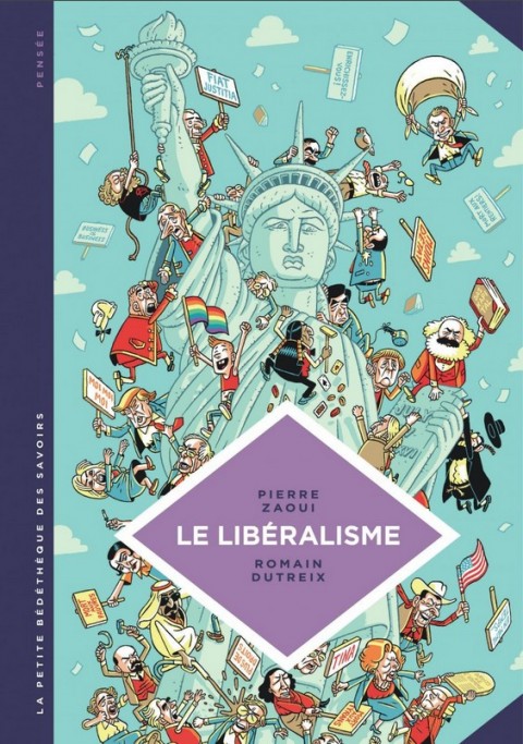 Couverture de l'album La Petite Bédéthèque des Savoirs Tome 22 Le libéralisme - Enquête sur une galaxie floue